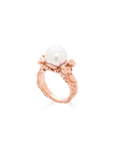 Load image into Gallery viewer, Rose Gold Pearl Ring